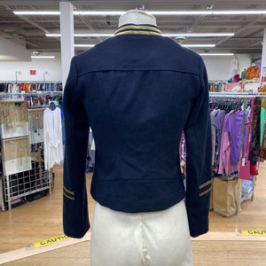 H&M military style blazer XS