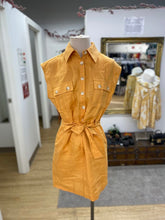 Load image into Gallery viewer, Mango linen dress XS NWT
