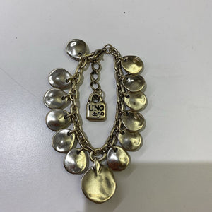 Uno de 50 multi blue stone charms bracelet