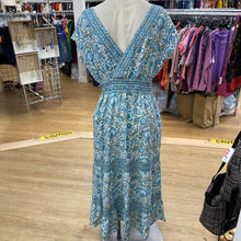 Load image into Gallery viewer, Rachel Zoe linen/blend maxi dress M
