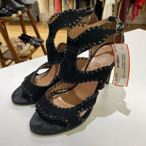 Alaia woven edge sandals 39