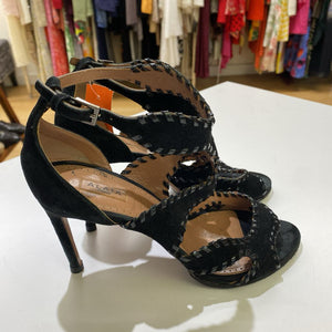 Alaia woven edge sandals 39