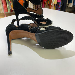 Alaia woven edge sandals 39