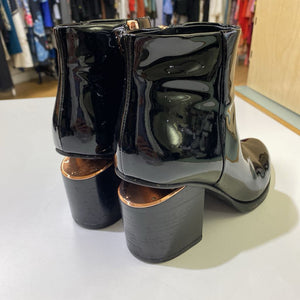 Alexander Wang patent boots 39