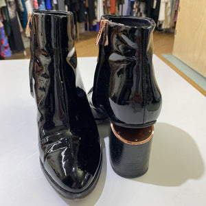 Alexander Wang patent boots 39