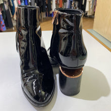 Load image into Gallery viewer, Alexander Wang patent boots 39
