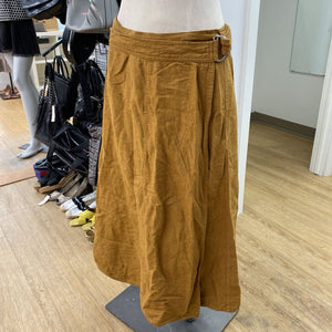 Zara linen/cotton wrap skirt XXL