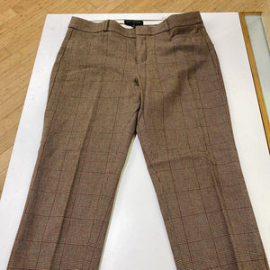 Banana Republic (outlet) plaid sloan pants 6