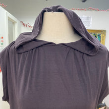 Load image into Gallery viewer, Brown belted tunic dress
