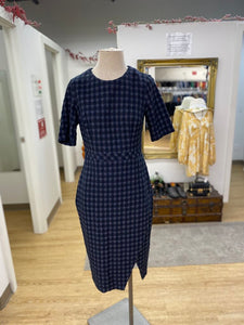 Banana Republic plaid dress 6