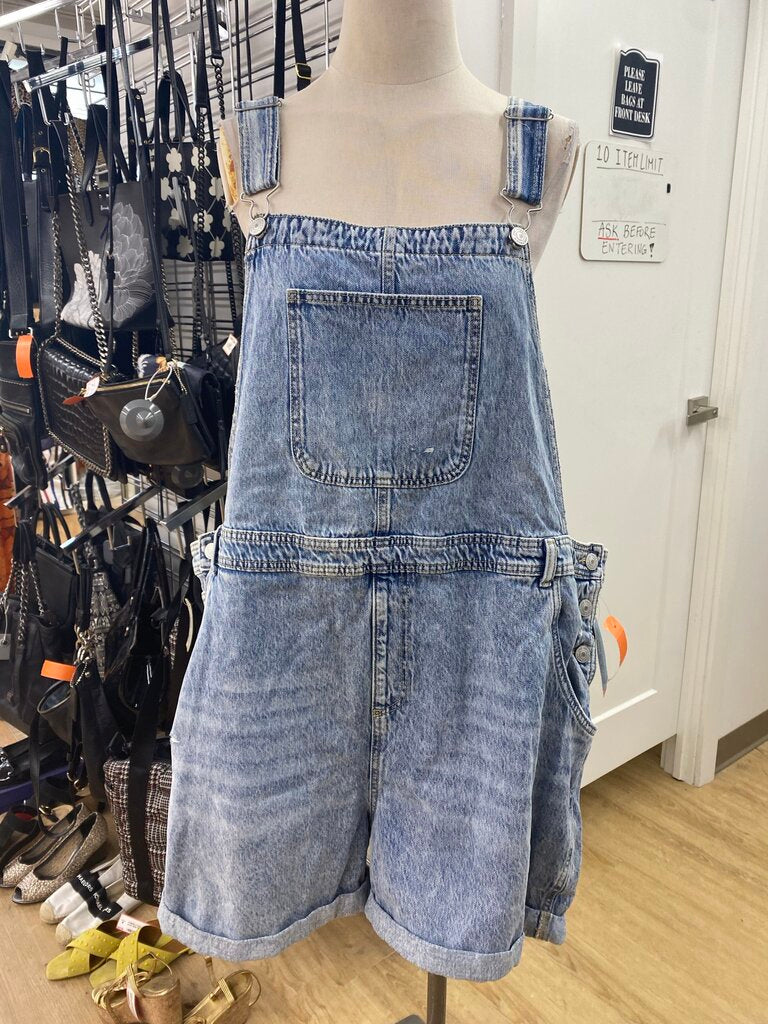 Joe Fresh x Jillian Harris denim shortalls NWT 1X
