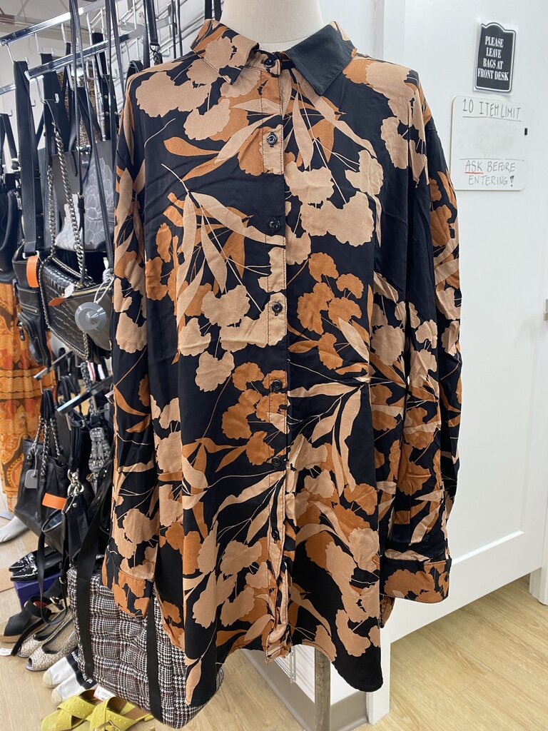 Mr Max floral top 3X