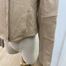 Load image into Gallery viewer, Vince leather/knit jacket M
