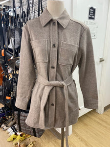 RW&CO wool blend light coat NWT S