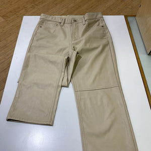 Gap Cheeky Straight High Rise pleather pants 4