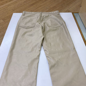 Gap Cheeky Straight High Rise pleather pants 4