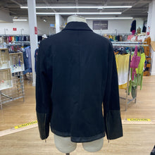 Load image into Gallery viewer, Danier leather trim blazer L
