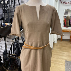 Sandra Angelozzi lined wool blend dress 36