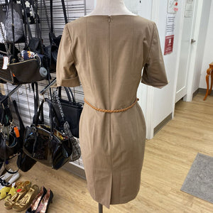 Sandra Angelozzi lined wool blend dress 36