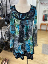 Load image into Gallery viewer, Taifun mesh overlay dress 8
