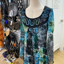 Load image into Gallery viewer, Taifun mesh overlay dress 8
