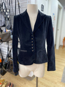 Tahari velvet blazer 6