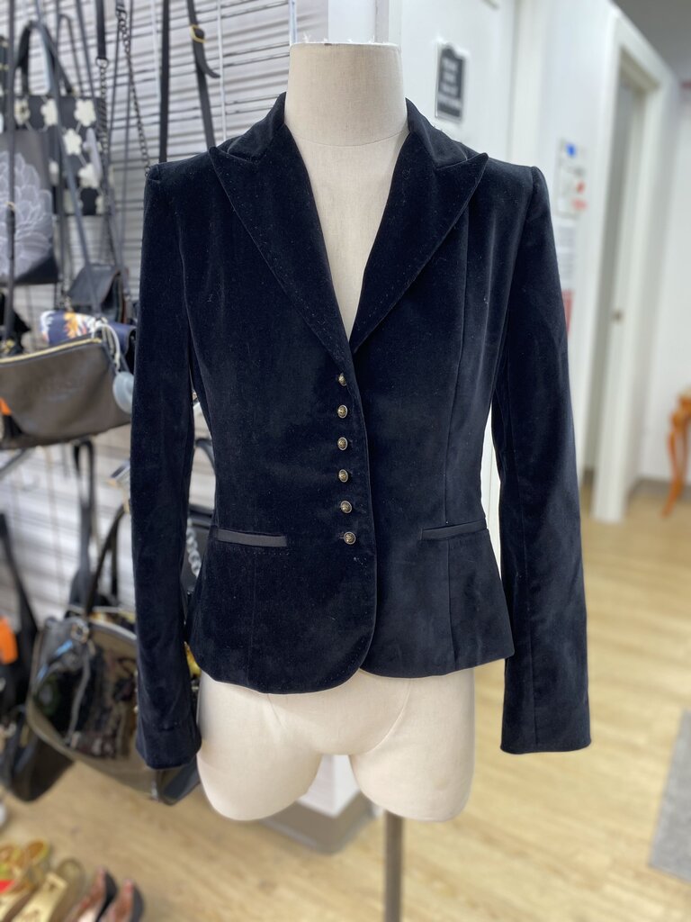 Tahari velvet blazer 6