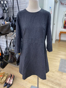 & Other Stories lined wool blend dress 12