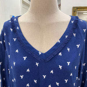 Hatley fringe detail dress M