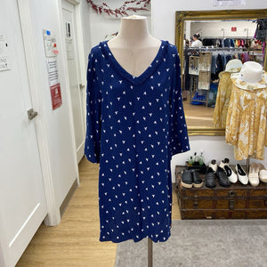 Hatley fringe detail dress M