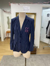Marc Aurel monogram blazer NWT 36