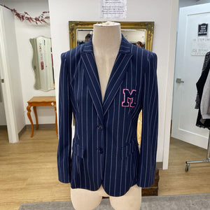 Marc Aurel monogram blazer NWT 36