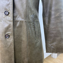 Load image into Gallery viewer, Danier vintage leather coat XS
