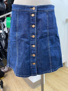 J Crew denim skirt 30