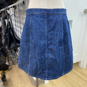 J Crew denim skirt 30