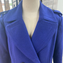 Load image into Gallery viewer, BCBG Max Azria wool/cashmere/blend fall coat L
