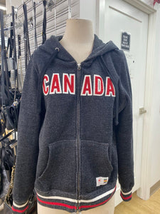 HBC Canada zip up hoody L