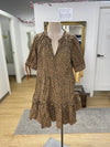 J Crew leopard print dress M
