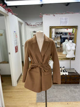 Load image into Gallery viewer, Zara wool/blend light coat M
