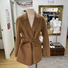 Load image into Gallery viewer, Zara wool/blend light coat M
