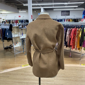 Zara wool/blend light coat M