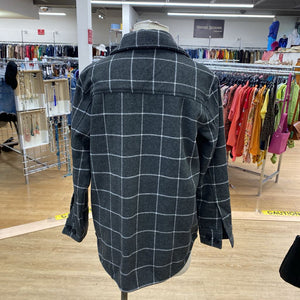 Tilley plaid shacket S