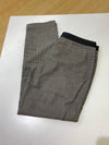 Club Monaco leather trim wool blend pants 2