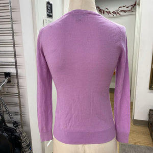 En Thread merino wool light knit sweater XS