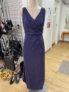 Laura metallic evening dress 10p