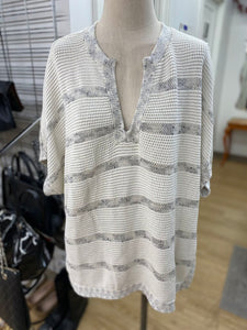 Vince sleeveless cotton blend sweater XS/S