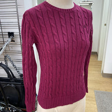 Load image into Gallery viewer, Polo Ralph Lauren cable knit cotton sweater XS
