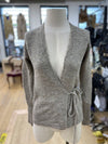Wilfred alpaca/wool/blend tie cardi XS