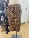 Lord & Taylor animal print skirt 8
