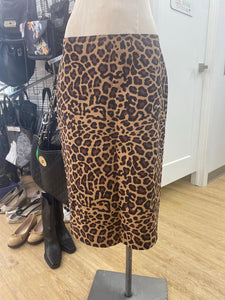 Lord & Taylor animal print skirt 8